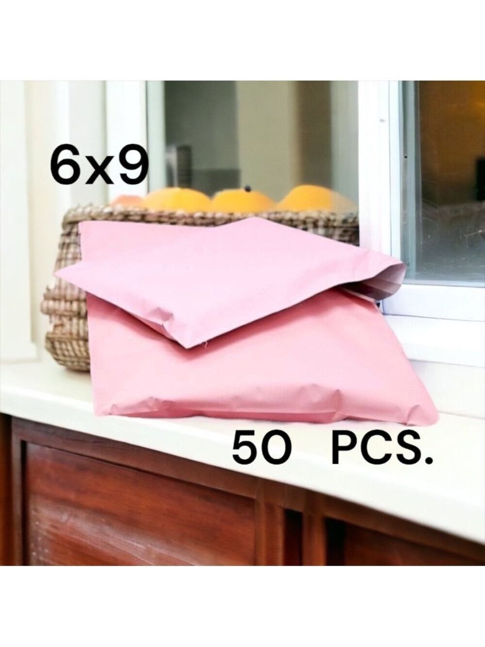 50 6X9 Poly Mailers Pale Pink Shipping Envelopes PRICE IS FIRM